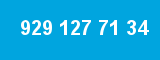 929 127 71 34 929 127 71 34